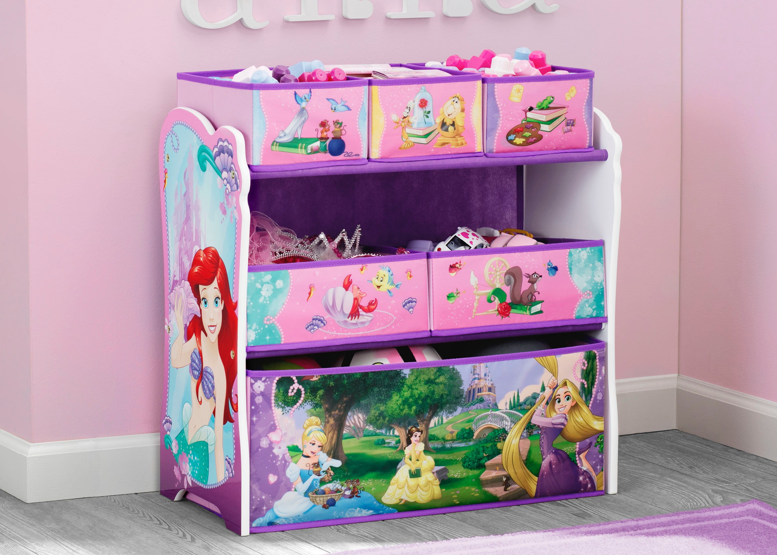 princess storage bin