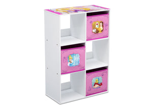 Princess 6 Cubby Storage Unit Delta Children
