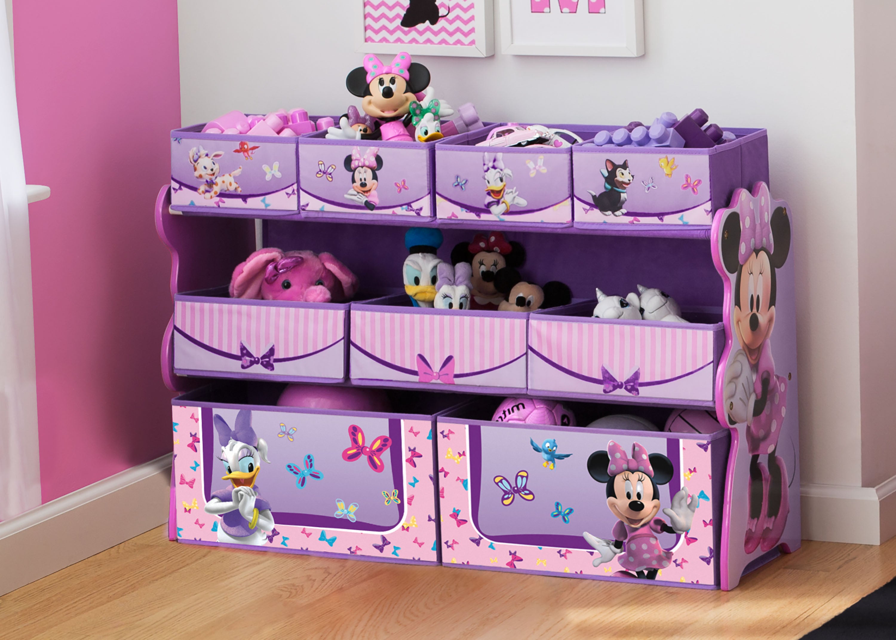 disney multi bin toy organizer