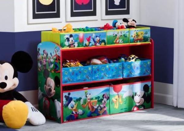 mickey mouse toy bin