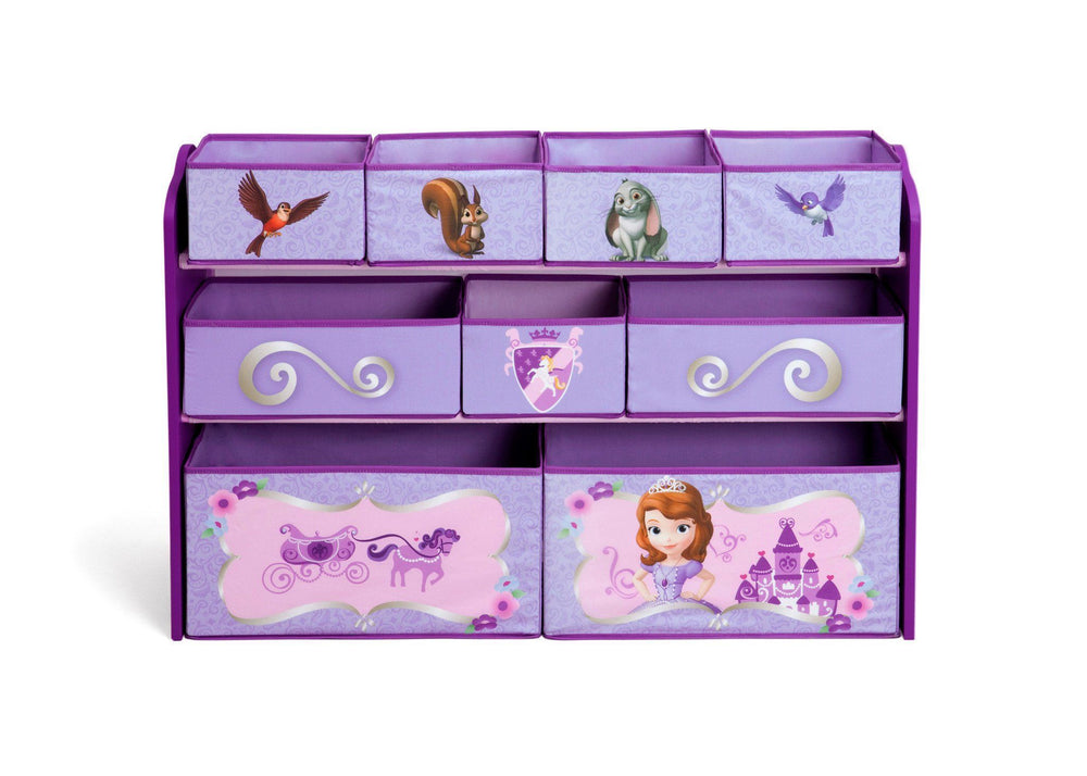 Sofia The First Deluxe Multi Bin Toy Organizer Delta Children