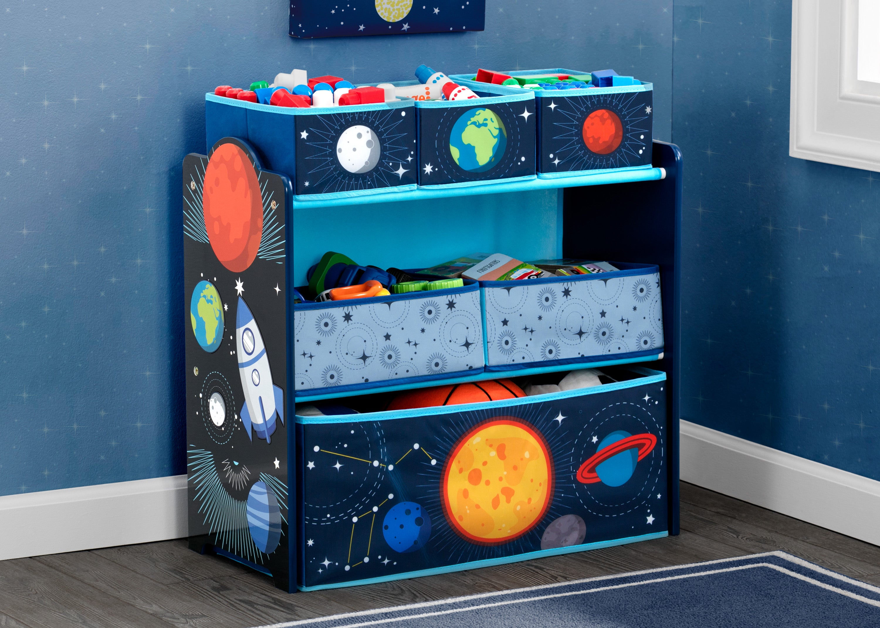 space themed toy box