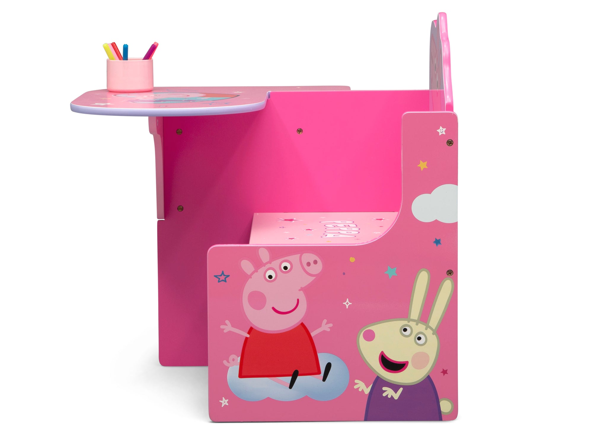 Peppa Pig Chair Desk with Storage Bin – Delta Children