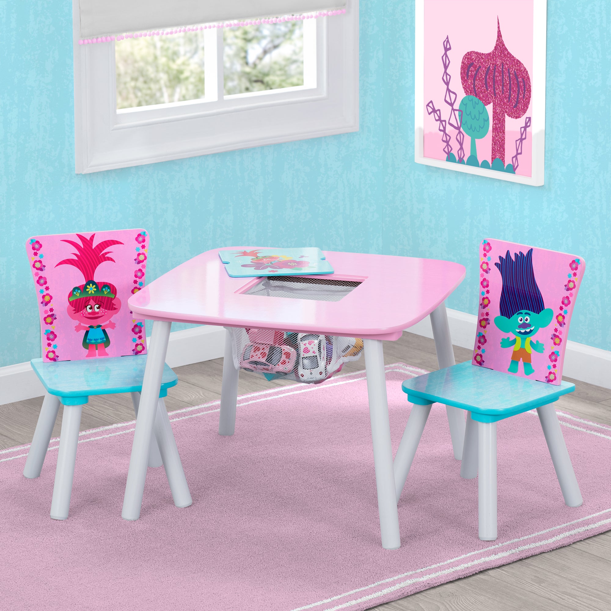 trolls activity table set