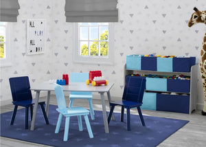 delta childrens table and chairs grey