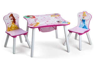 Disney Princess Table Chair Set With Storage Delta Children