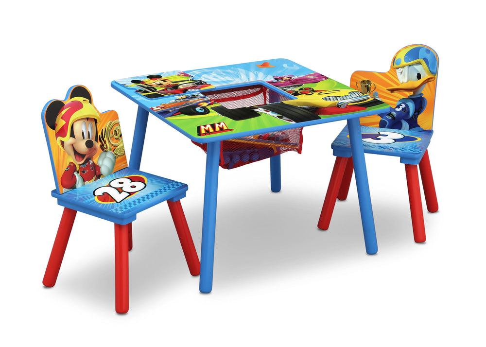 Mickey Mouse Table Chair Set With Storage Delta Children