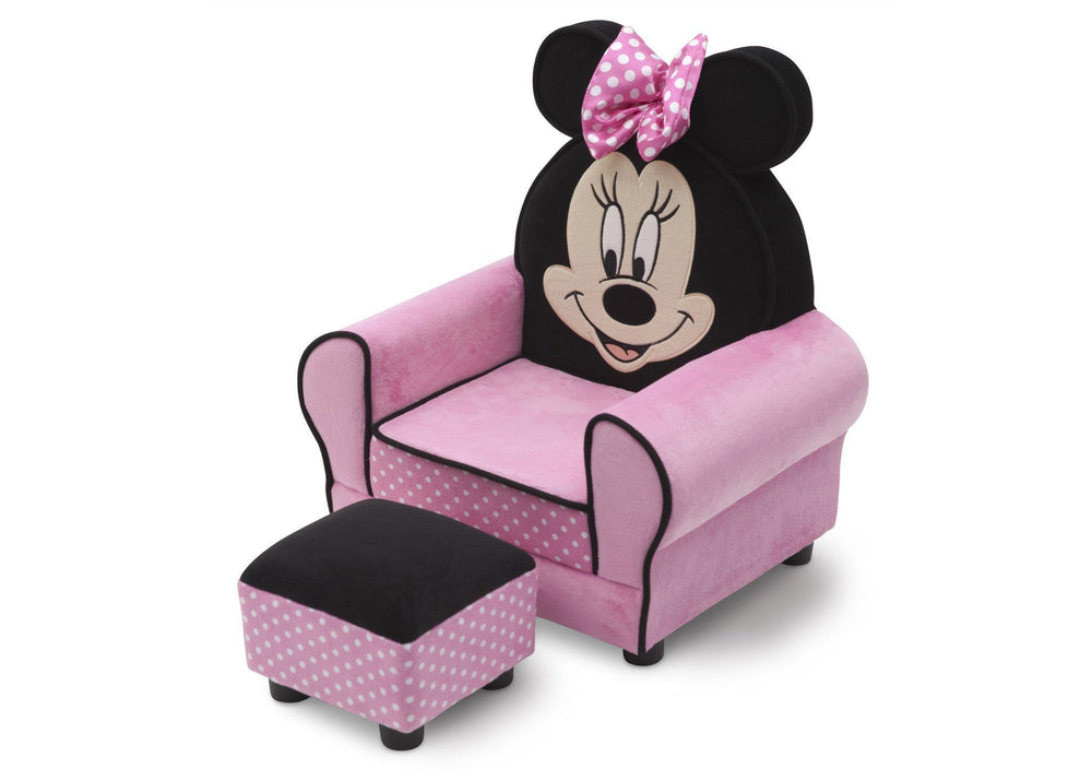 minnie mouse chair with ottoman