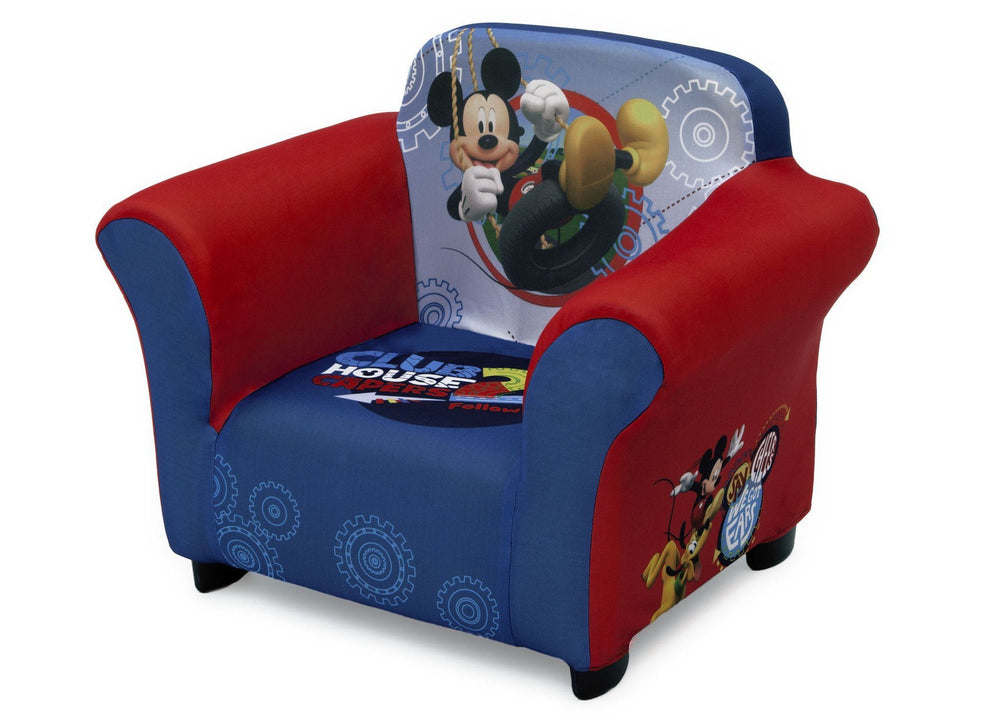 Mickey Mouse Upholstered Chair (with Sculpted Plastic Frame) – Delta