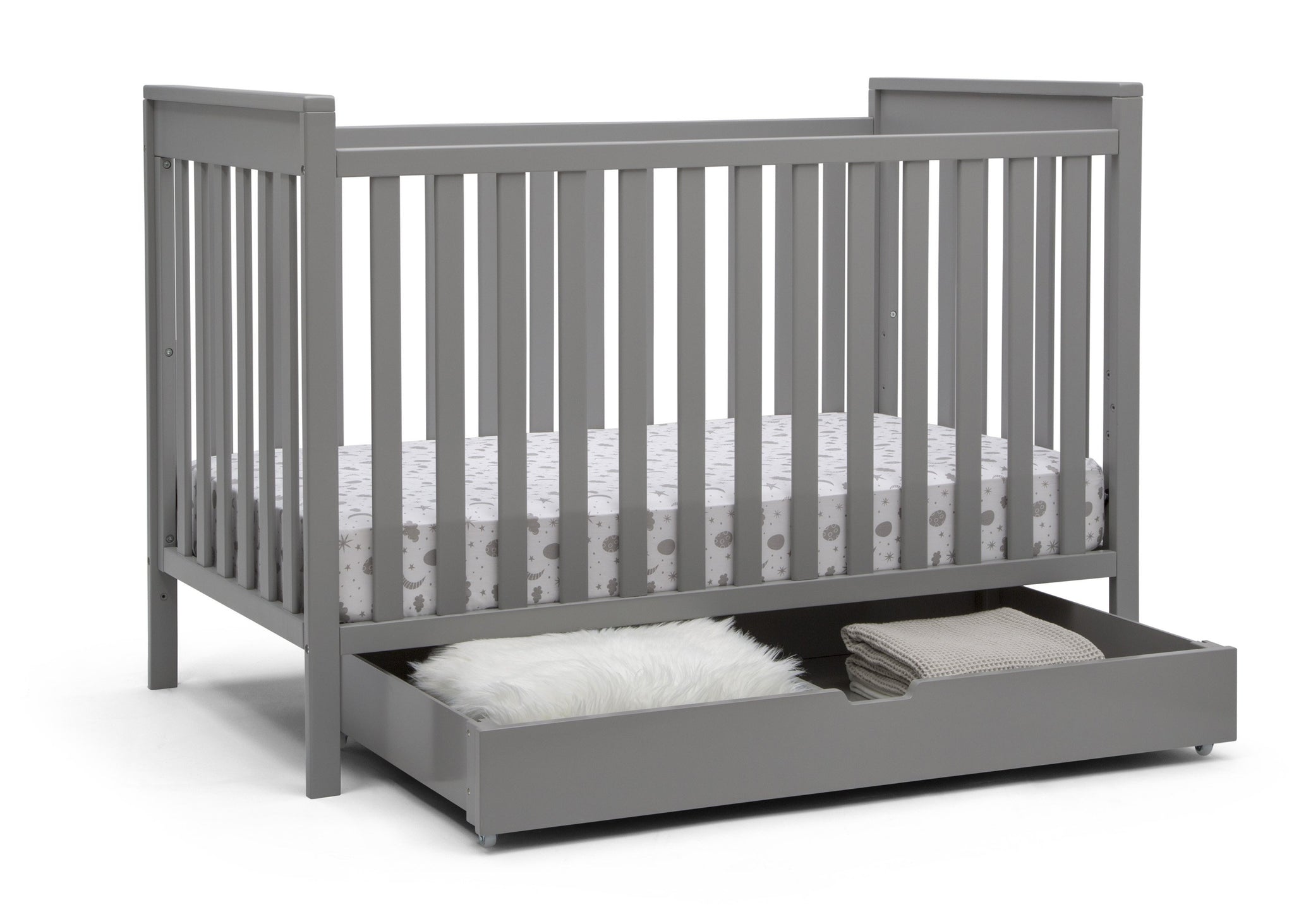 crib with under storage