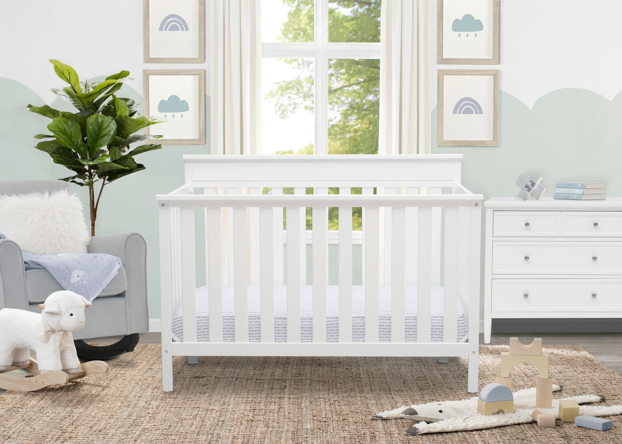 kingswood 4 in 1 convertible crib