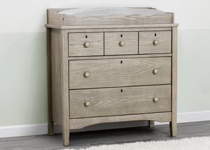 3 drawer dresser with changing top