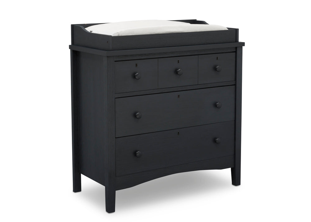 Farmhouse 3 Drawer Dresser With Changing Top Delta Children