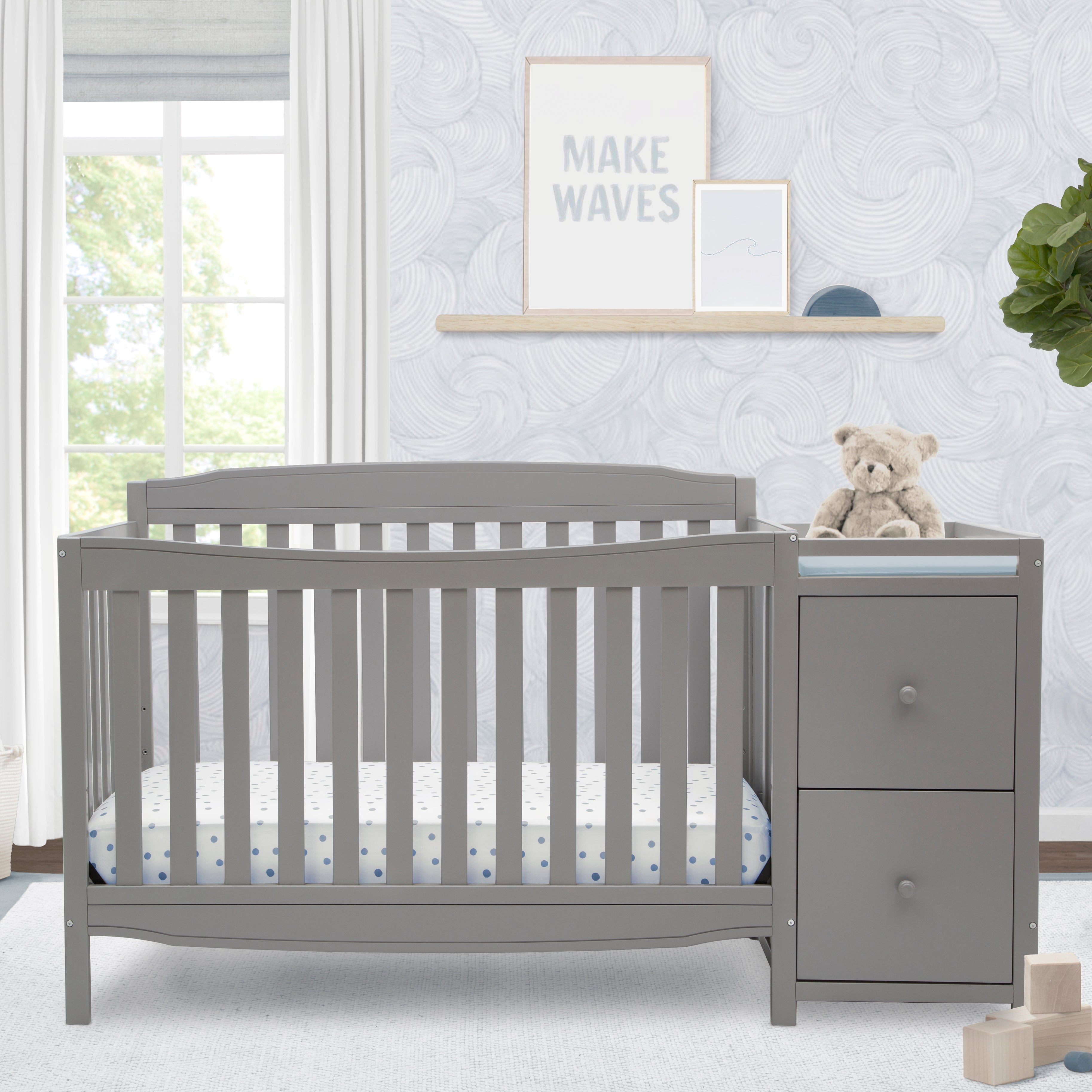 delta 4 in 1 crib with changing table instructions
