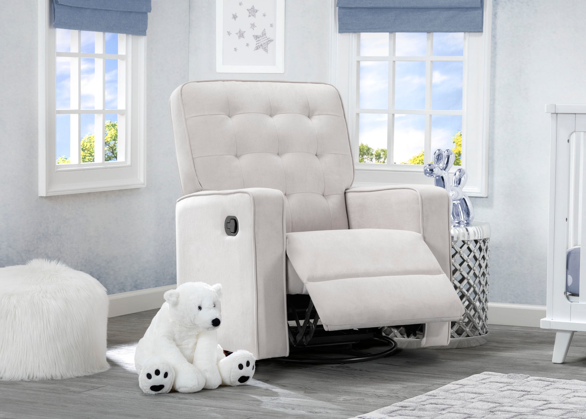 delta gavin nursery glider