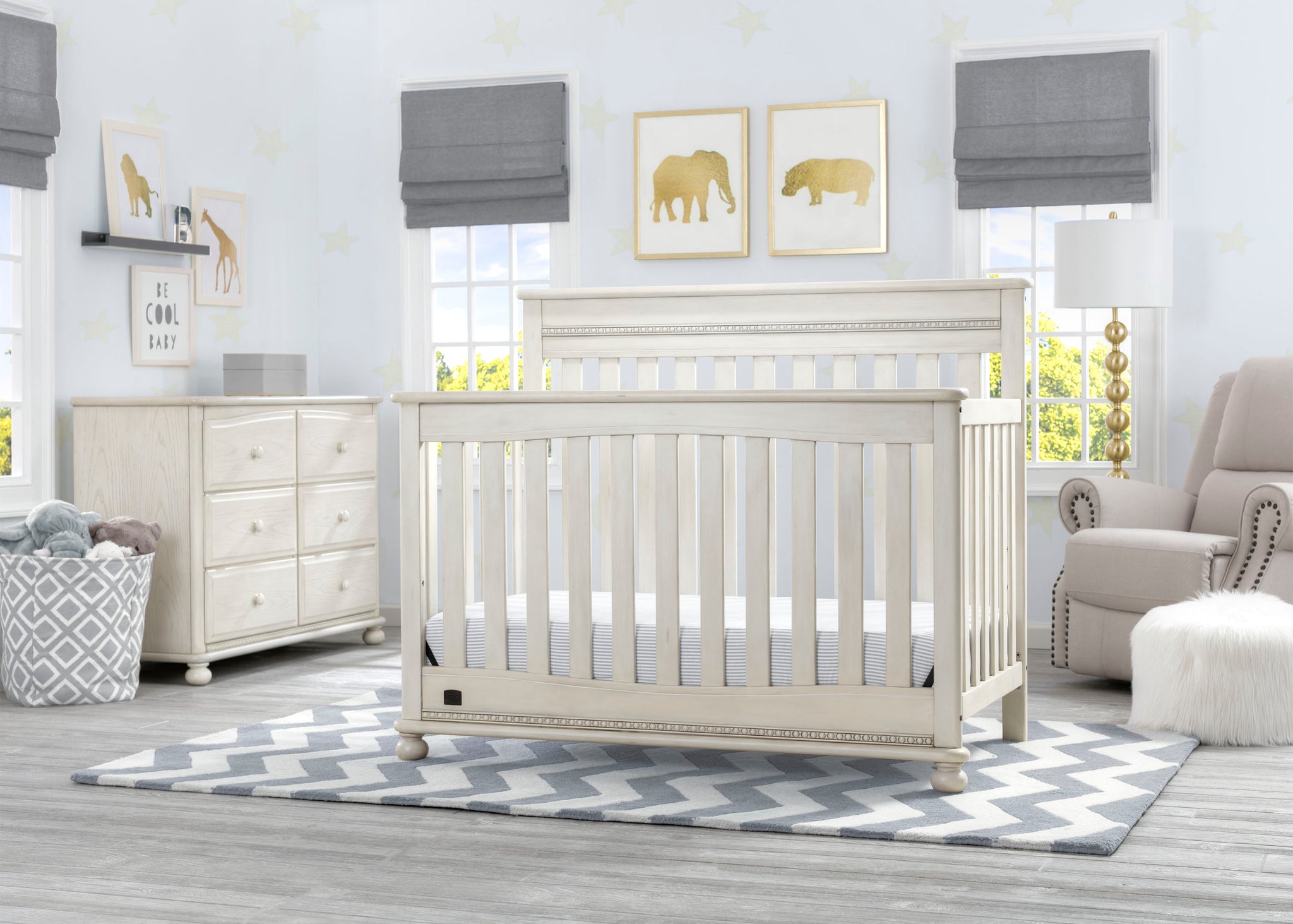 franklin nursery furniture white