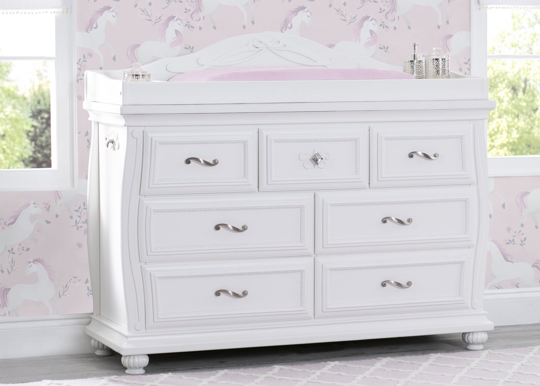 Fairytale 7 Drawer Dresser With Changing Top Delta Children