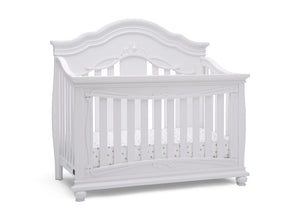 Fairytale 5 In 1 Convertible Crib With Conversion Rails Delta