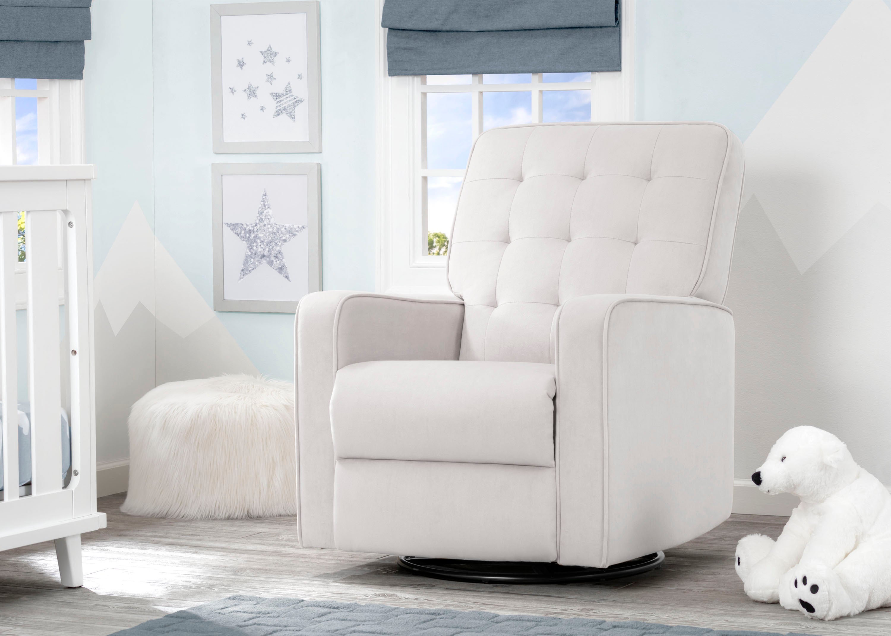 delta children graham nursery glider swivel recliner