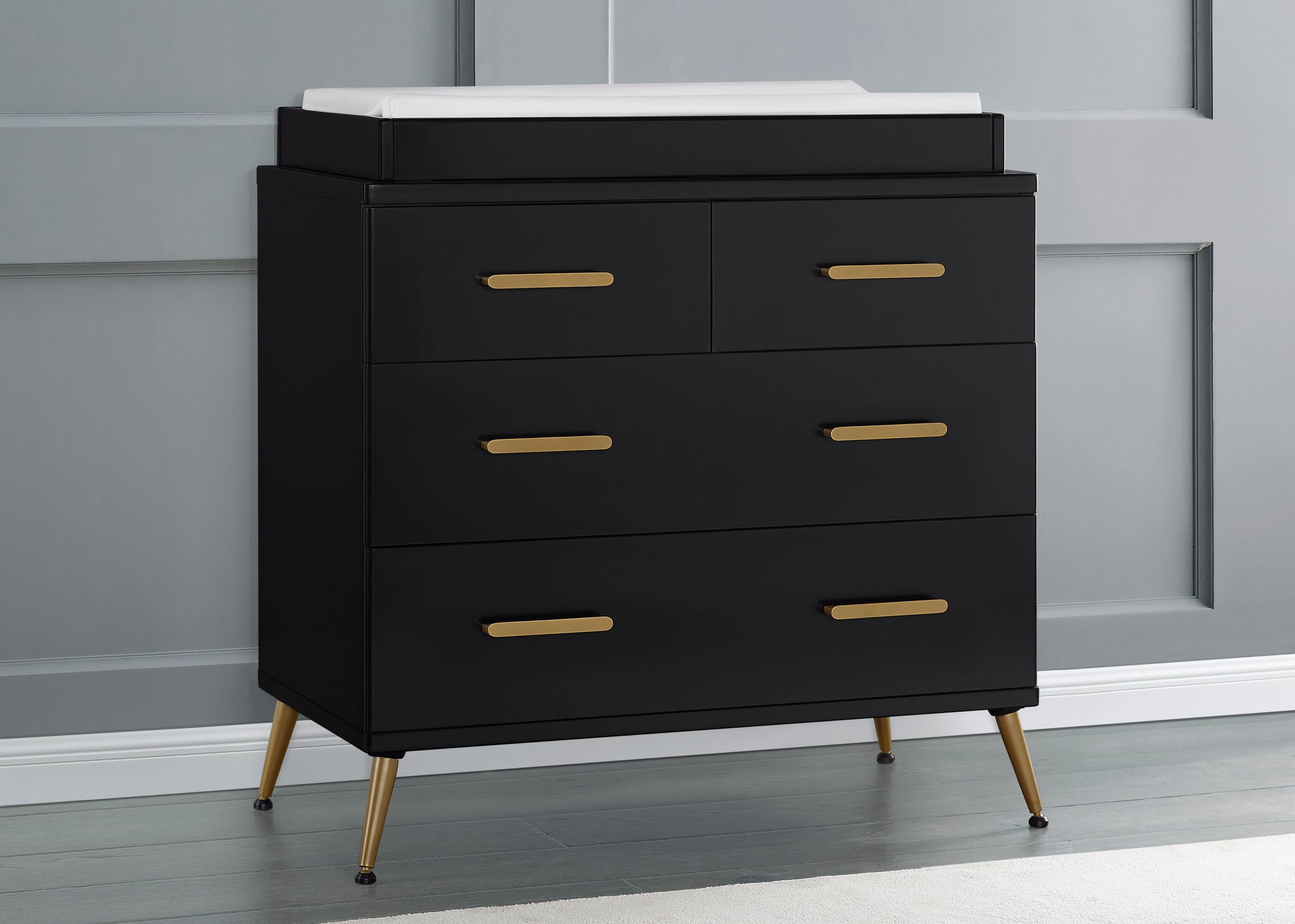 Sloane 4 Drawer Dresser with Changing Top Delta Children