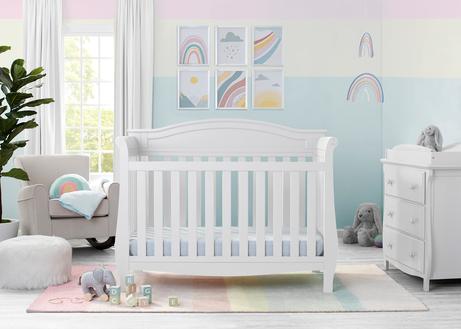 delta children lancaster 4 in 1 crib