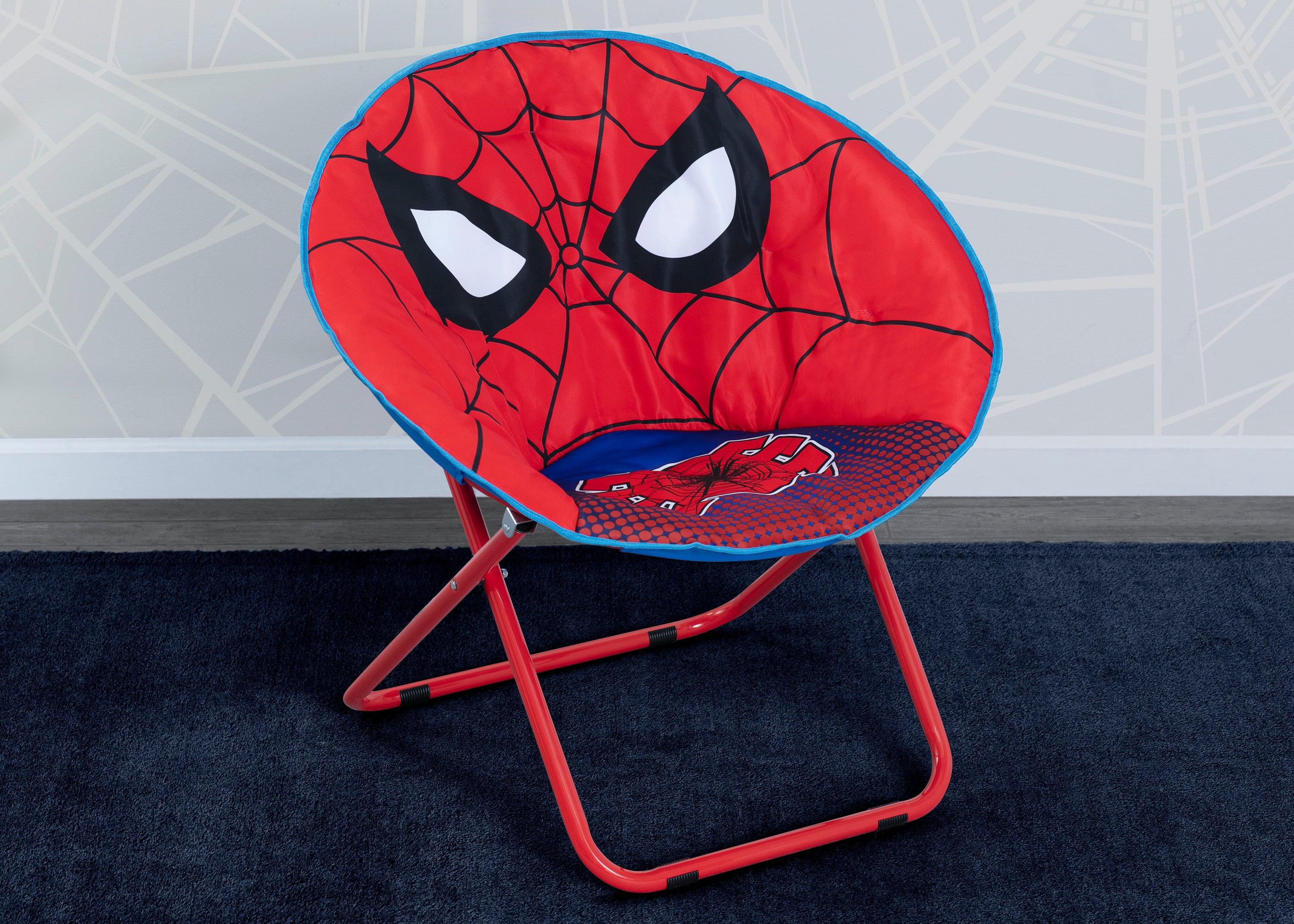 spiderman saucer chair for kidsteensyoung adults  delta