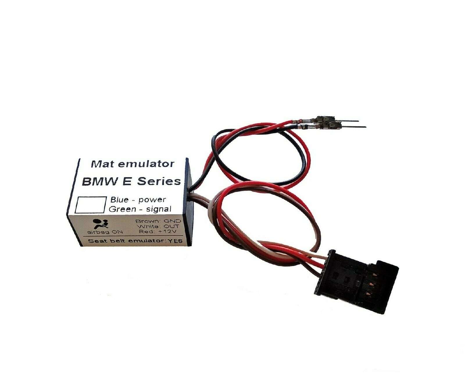 For BMW E90-E93 E82E88 E63 E65 X3X6 Z4 Seat Occupancy Mat Sensor Bypass  Emulator