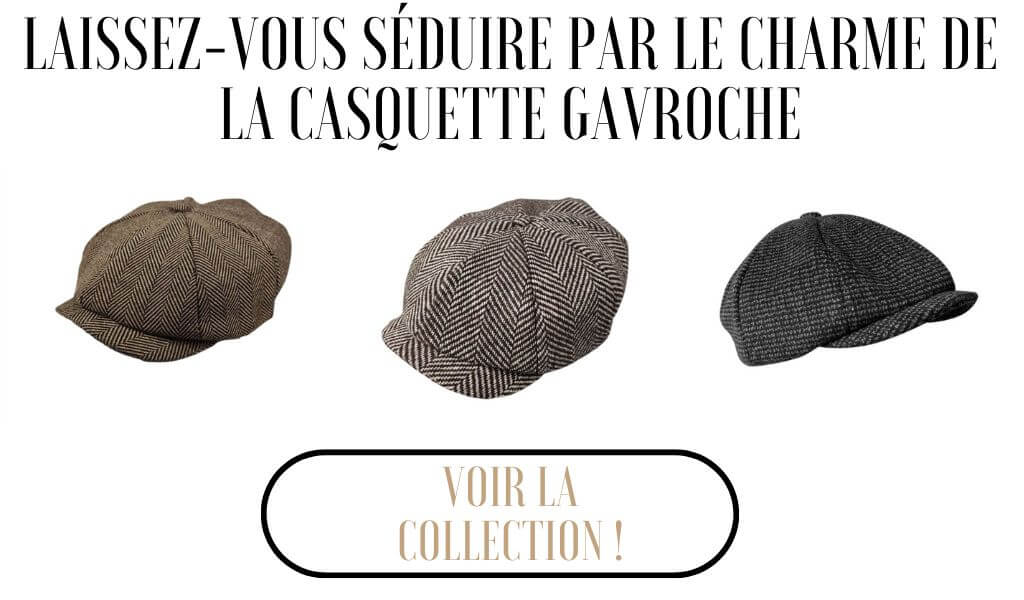 Casquettes gavroches pour homme