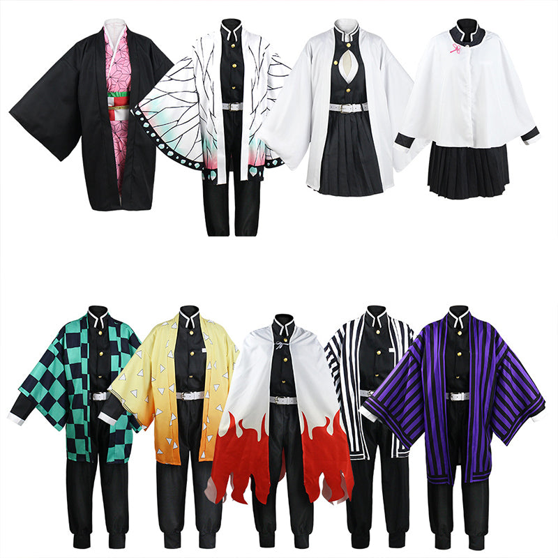 Demon Slayer Cosplay Clothing Kamado Tanjirou Kamado Nezuko Cos ...