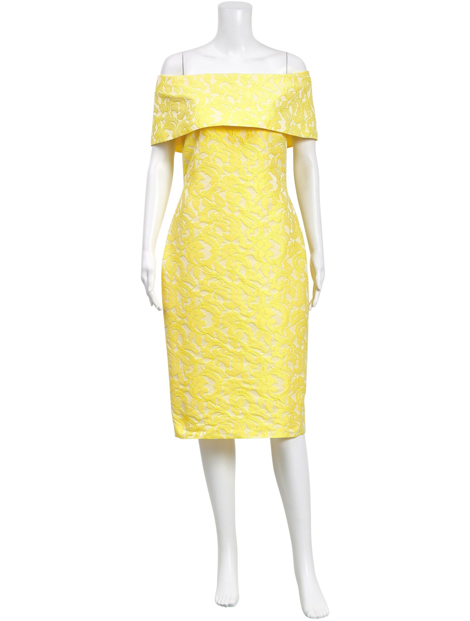 Carla Zampatti Jacquard Boat Neck Dress – The Turn