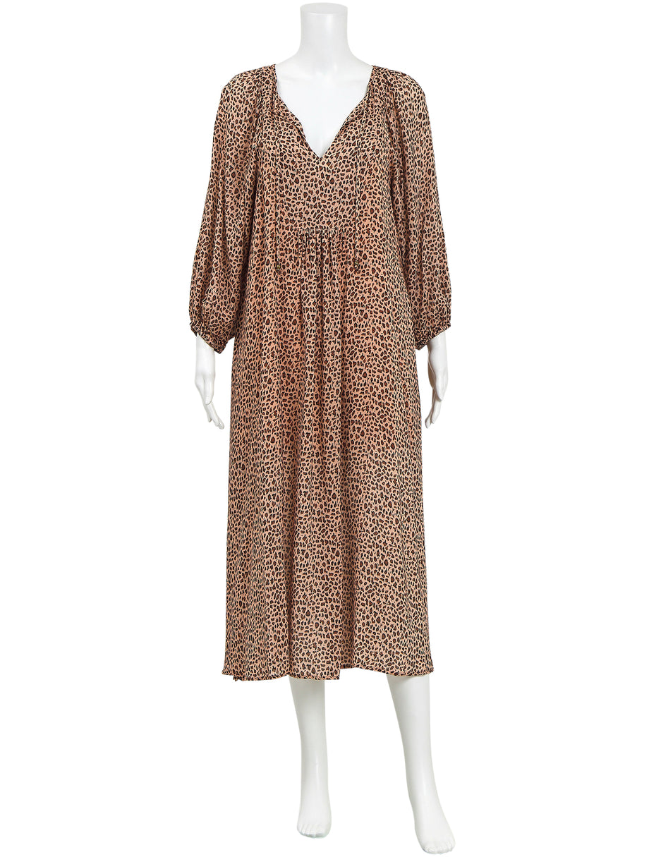 Zimmermann melody shirred waist clearance dress