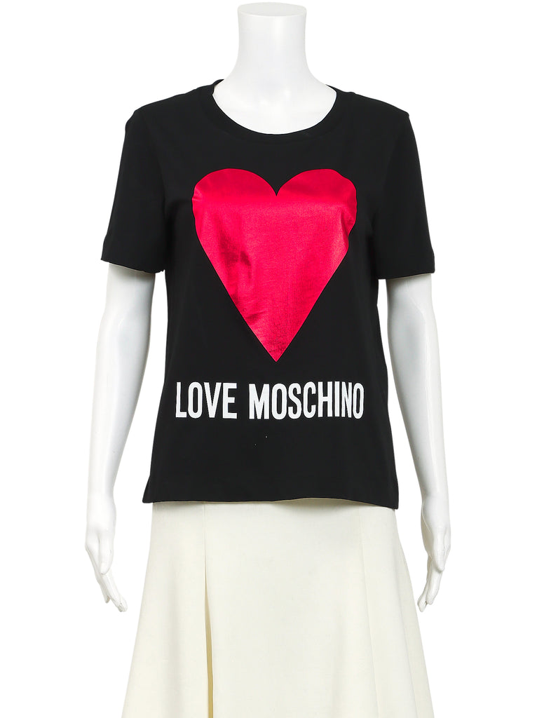Love Moschino Heart Printed T Shirt Dress – The Turn