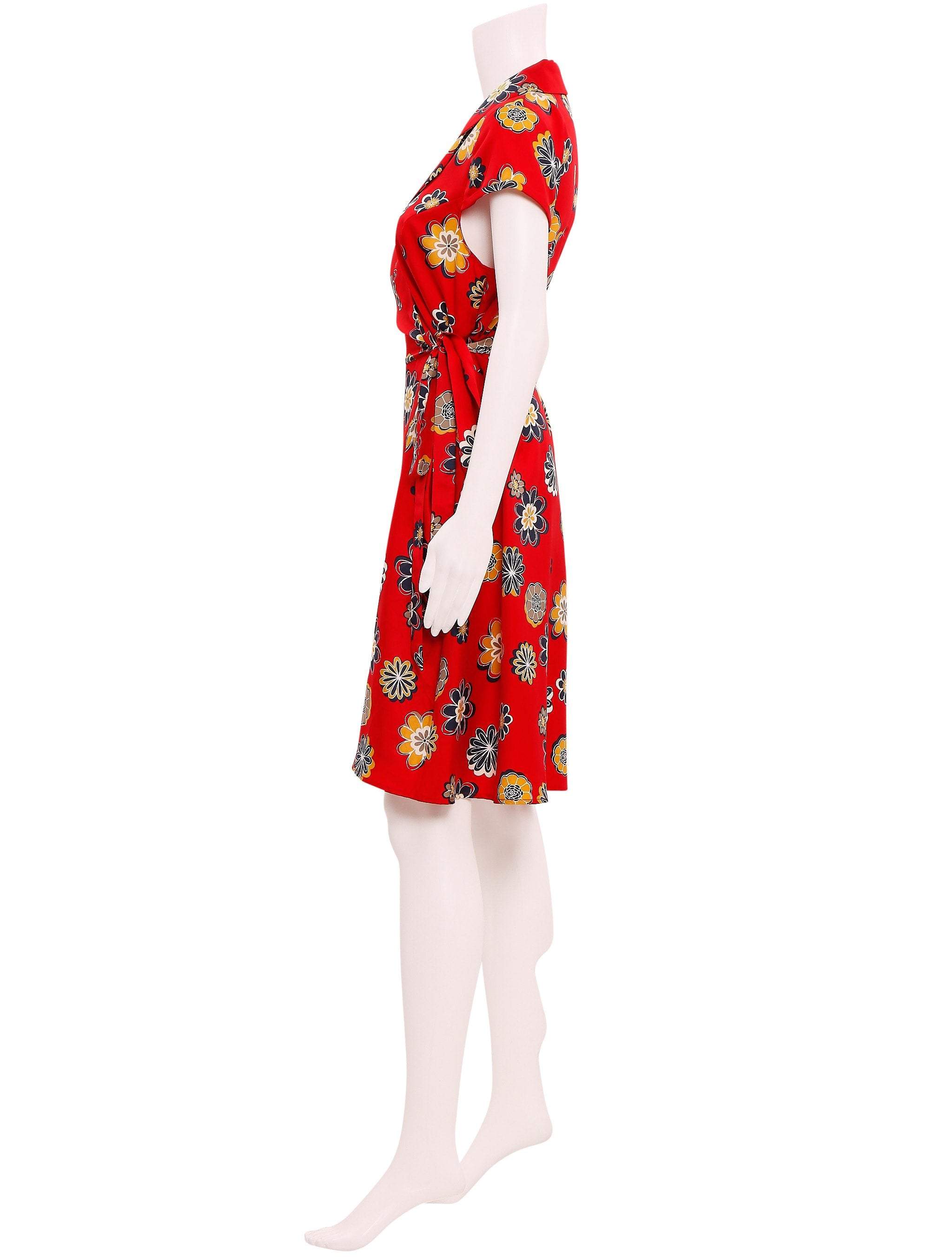 Hi There from Karen Walker Floral Wrap Dress – The Turn
