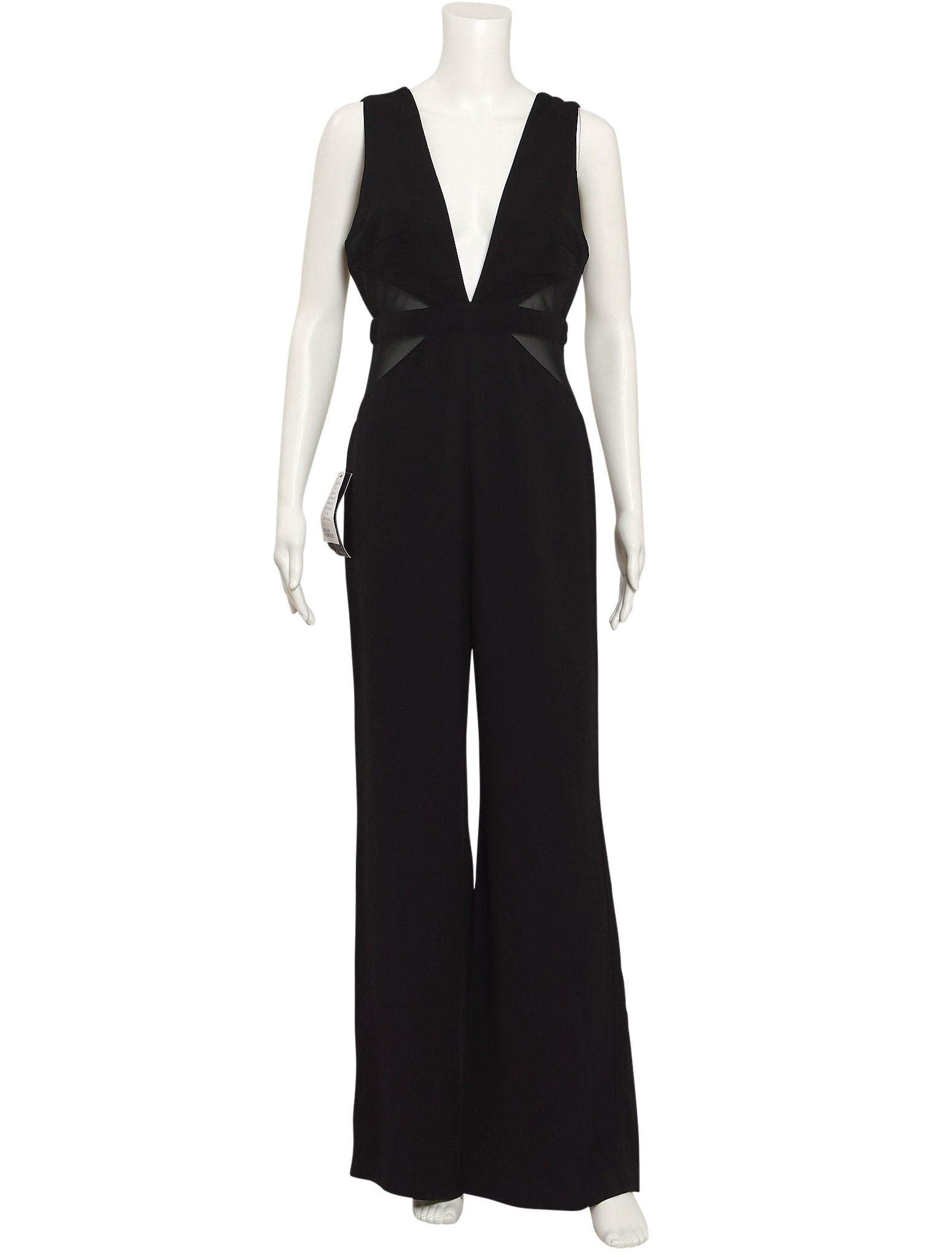 bcbg black jumpsuit