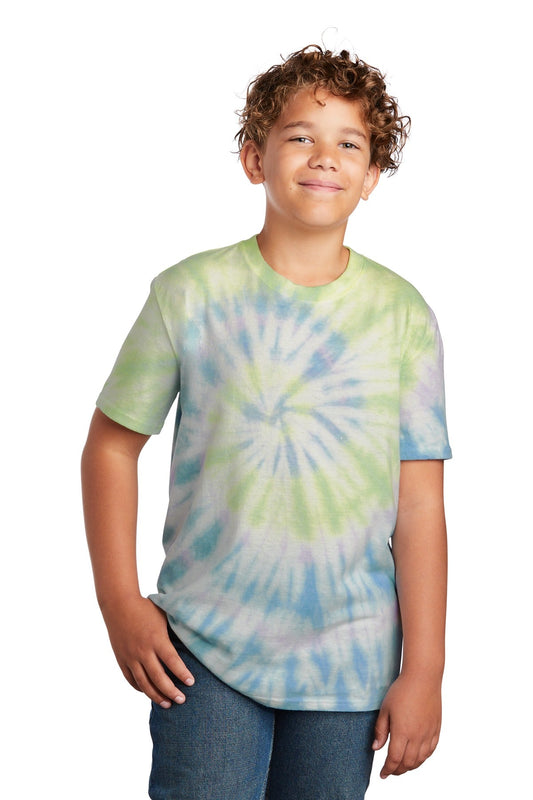 Port & Company - Tie-Dye Tee PC147, Black Galaxy Spiral / L