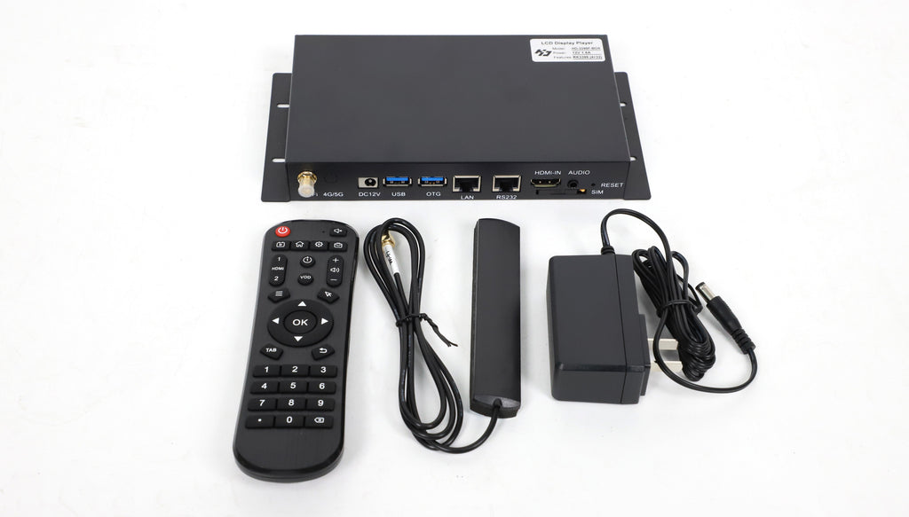 Huidu 3399F-BOX(4+32) وحدة تحكم LCD عالية الأداء بالألوان الكاملة