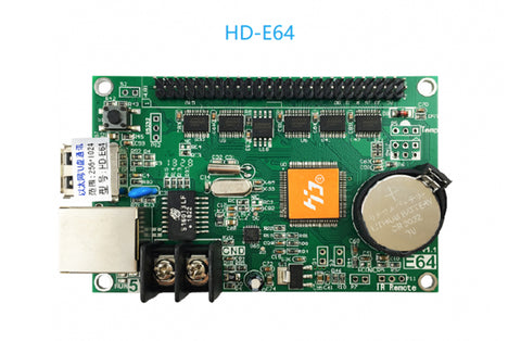 HUIDU بطاقة تحكم HD- E62 / E63 / E64 Ethernet & U-Disk LED