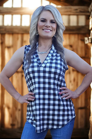 Plaid My Love Top - SM Designs Western Boutique