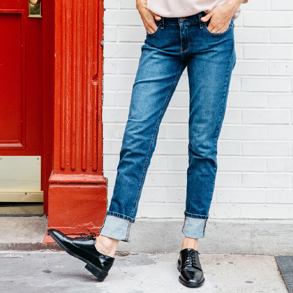 Women's Slim Boyfriend Ridge Jeans - Mott &