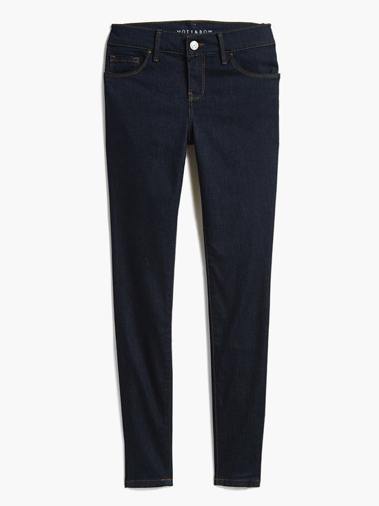 Women's Mid Rise Skinny Grove Jeans - Mott & Bow