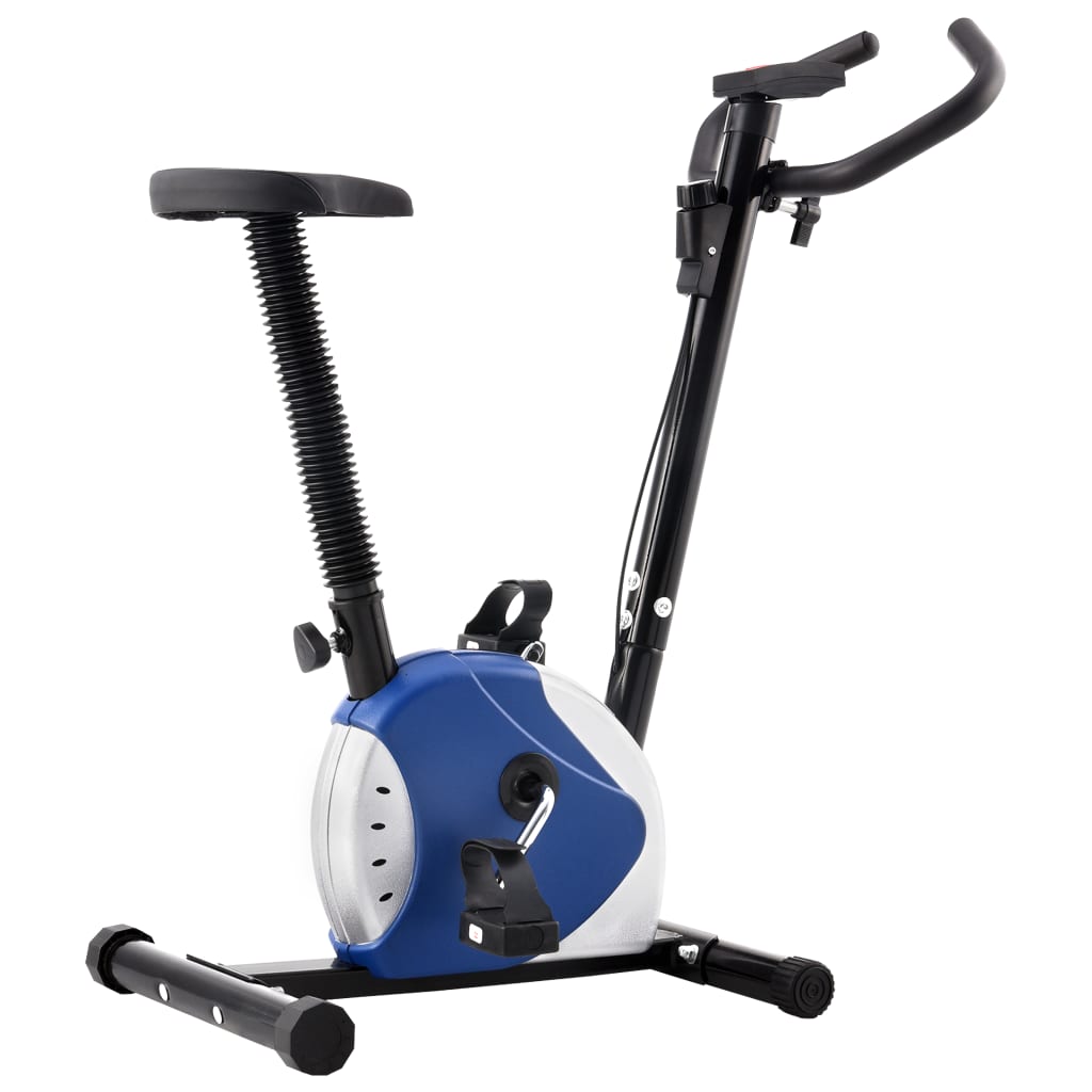 Heimtrainer mit Riemenantrieb Blau