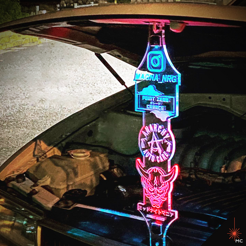 Car Bonnet Hood LED Light-up Holder 