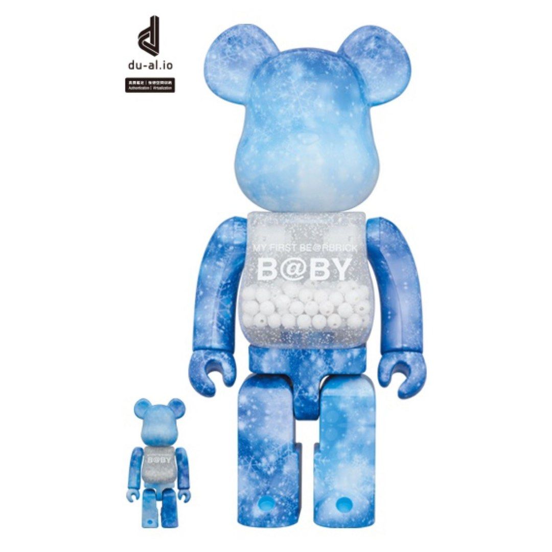 Be@rbrick 葛飾北斎「冨嶽三十六景凱風快晴」100％ & 400％ – Toytoy