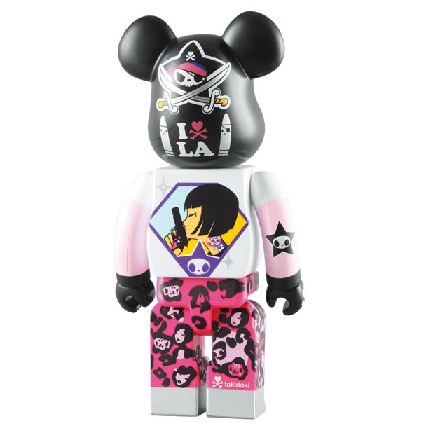 Be@rbrick 葛飾北斎「冨嶽三十六景凱風快晴」100％ & 400％ – Toytoy