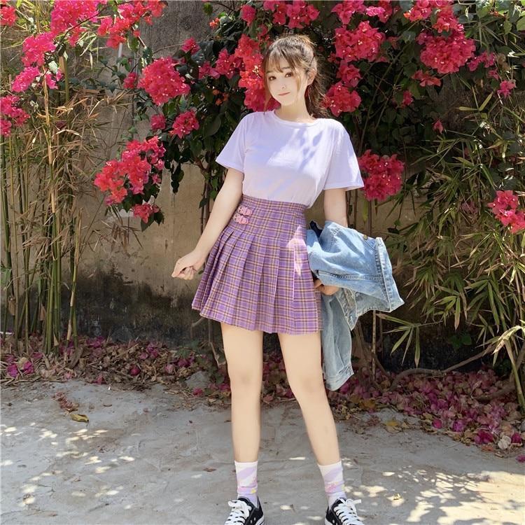 purple skirt outfit aesthetic - Shop The Best Discounts Online OFF 66%