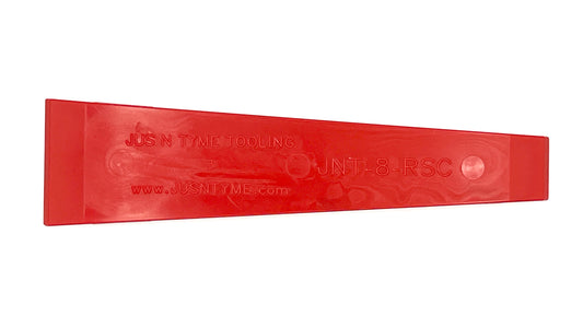 Jus N Tyme JNT411B60 Red 6 Single Edge (3/4) Celcon Plastic Sealant  Scraper