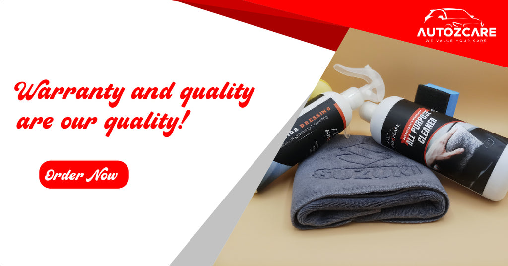 Warranty and quality are our quality!