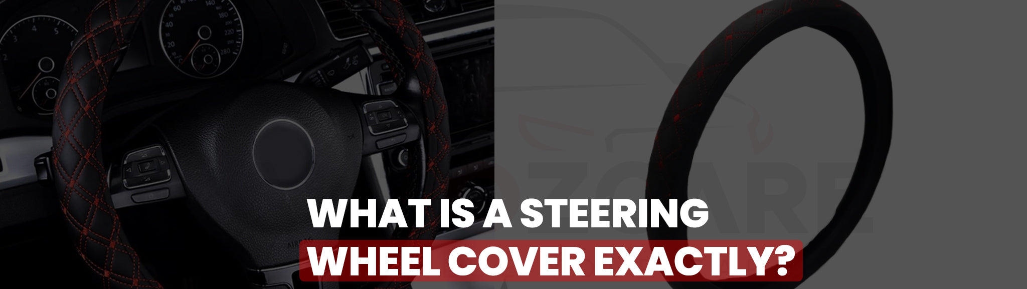 What is a steering wheel cover exactly?