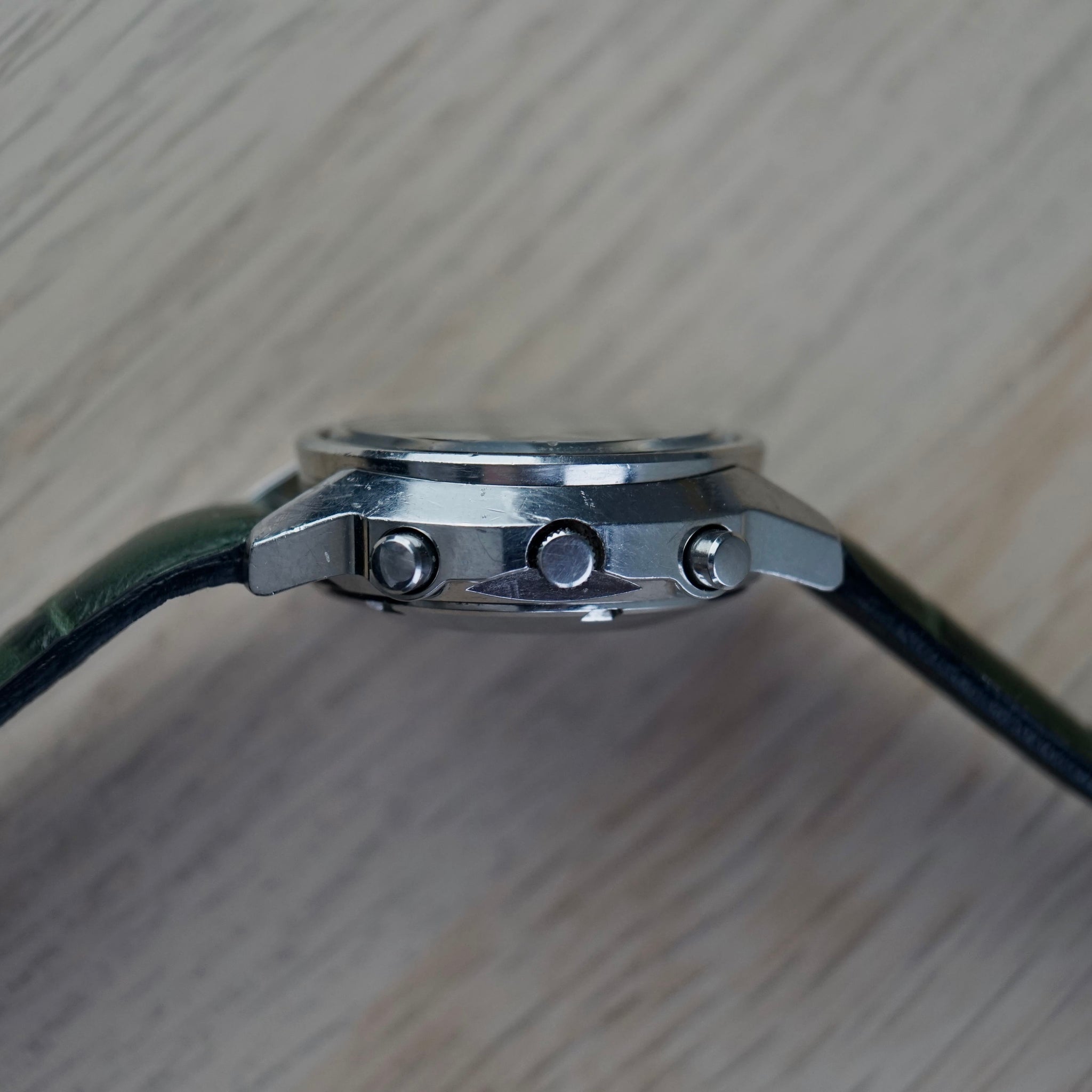Seiko Chronograph Ref. 6139-8050 Green – Rerun Watches