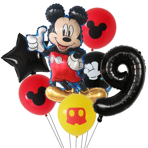 Conjunto de balões da disney mickey e minnie mouse Balões hélio personalizados